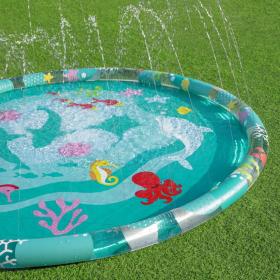 Pataugeoire Gonflable Avec Fontaine Pour Enfants 165 cm Bestway #52487