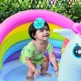 INTEX Piscine Gonflable pour Enfants, Centre de Jeux Aquatiques 57113NP