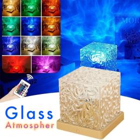 Lumière à motif d’eau dynamique USB Veilleuse Rotative