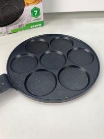 Poêle Antiadhésive 7 Moules – مقلاة غير لاصقة بسبعة قوالب